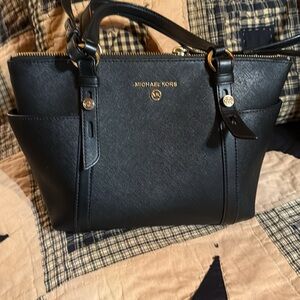Michael Kors Collection Black Shoulder Bag
